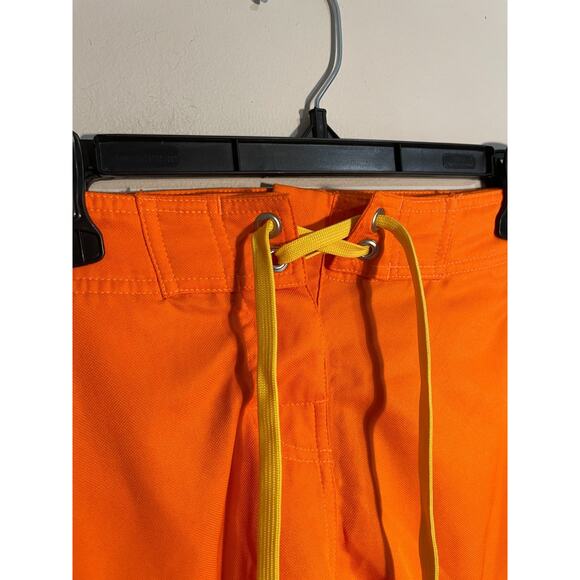 Immersion Research Authentic Guide Shorts Mens Size 14 Orange Kayak Rafting - Picture 2 of 10